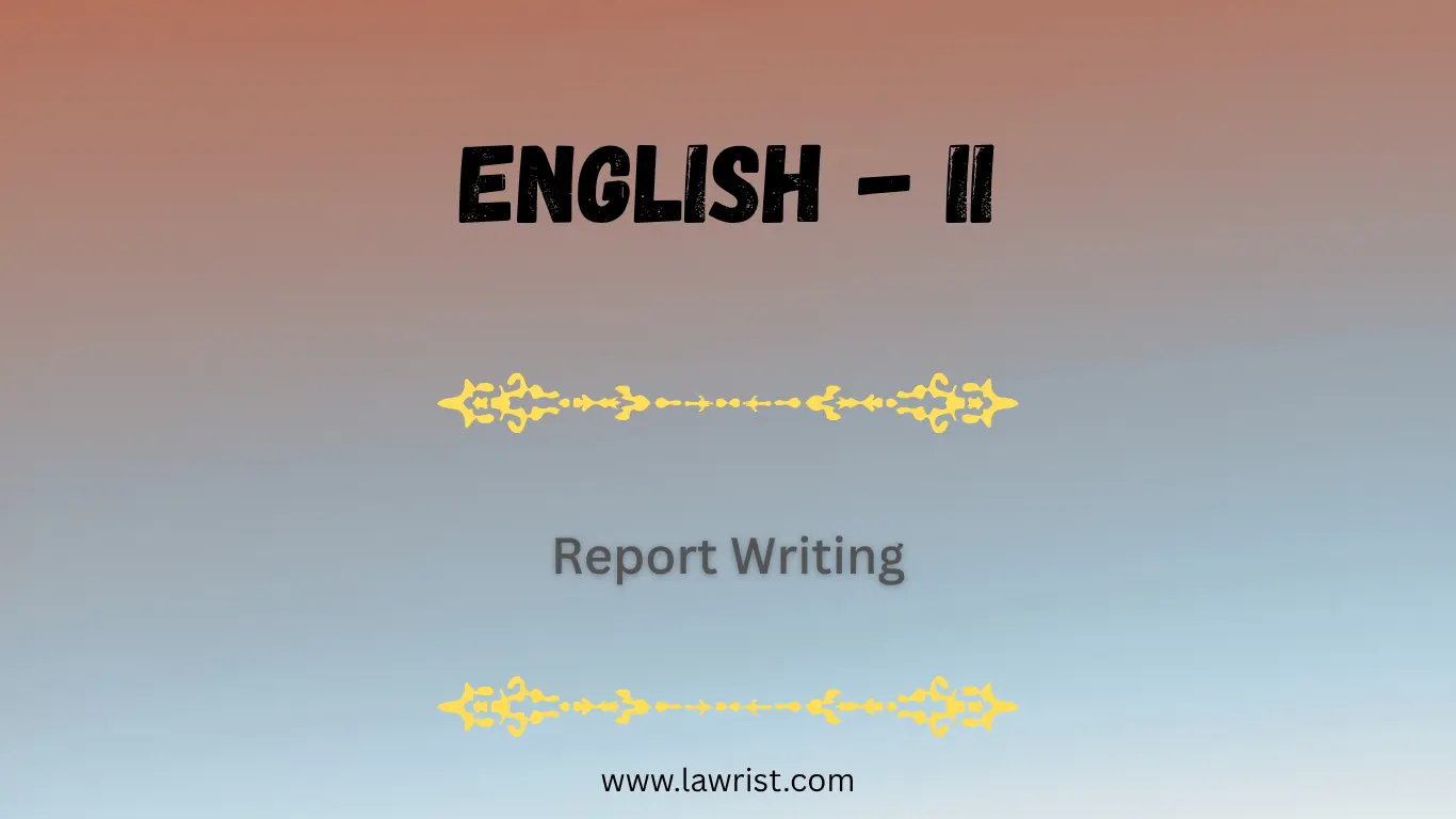 Report Writing